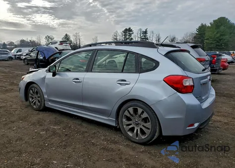 2016 Subaru Impreza Sport Premium from USA, damaged, VIN JF1GPAP60G8227636